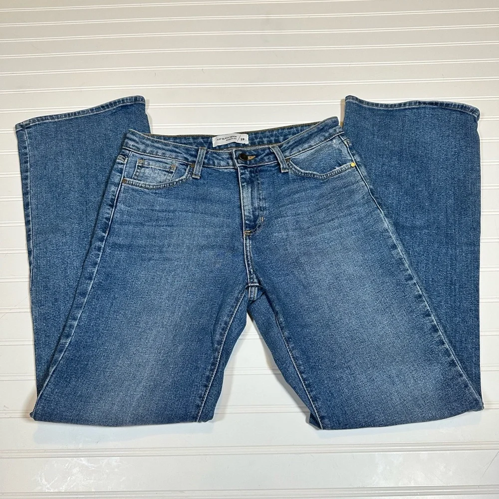 Just Black Denim Jeans Size 29 - Picture 3 of 6